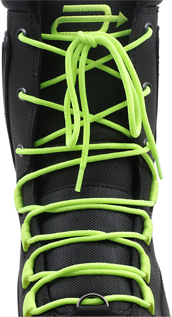 Hi-viz replacement laces for ARCTIVA Advance motorcycle boots, size 8-9, from Bill's Exhausts, shown in the image