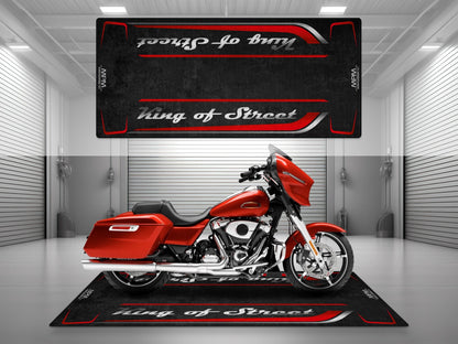 Motorcycle Mat for Cruiser Motorcycle "King of Street" - MM7343 - Howling Moto