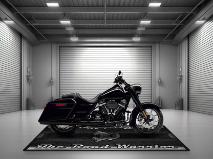 Motorcycle Mat for Touring Motorcycle "The Road Warrior" - MM7344 - Howling Moto