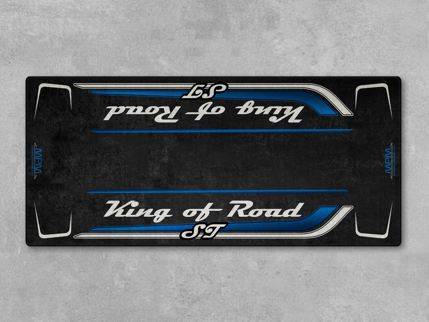Motorcycle Mat for Cruiser Motorcycle "King of Road ST" - MM7347 - Howling Moto