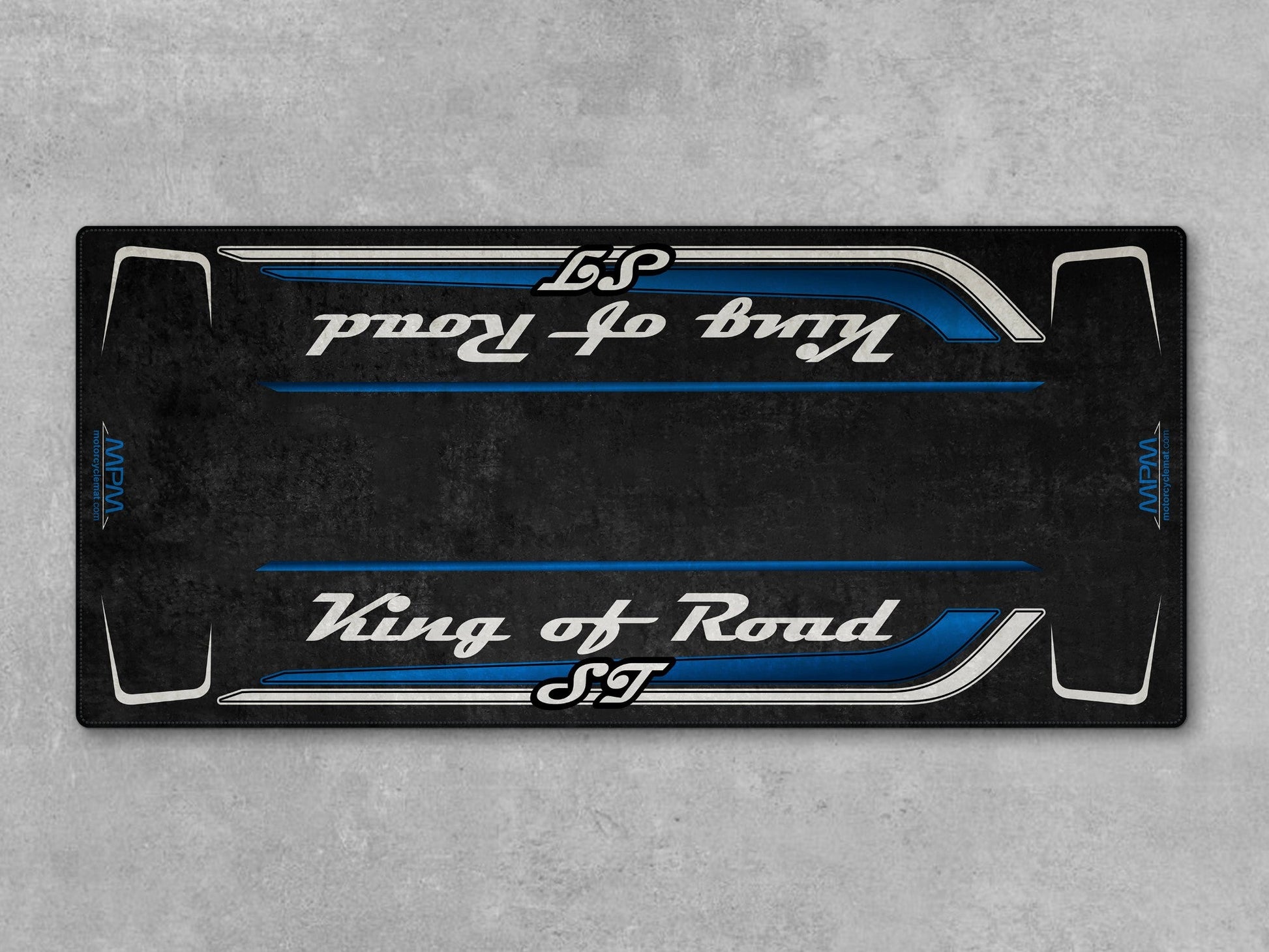 Motorcycle Mat for Cruiser Motorcycle "King of Road ST" - MM7347 - Howling Moto