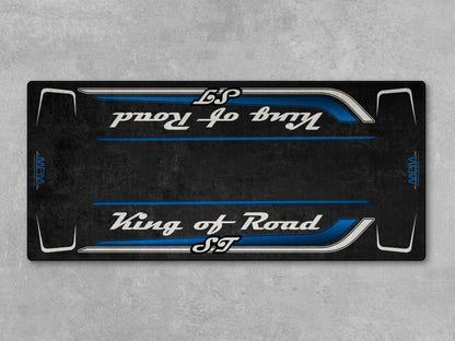 Motorcycle Mat for Cruiser Motorcycle "King of Road ST" - MM7347 - Howling Moto