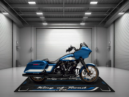 Motorcycle Mat for Cruiser Motorcycle "King of Road ST" - MM7347 - Howling Moto