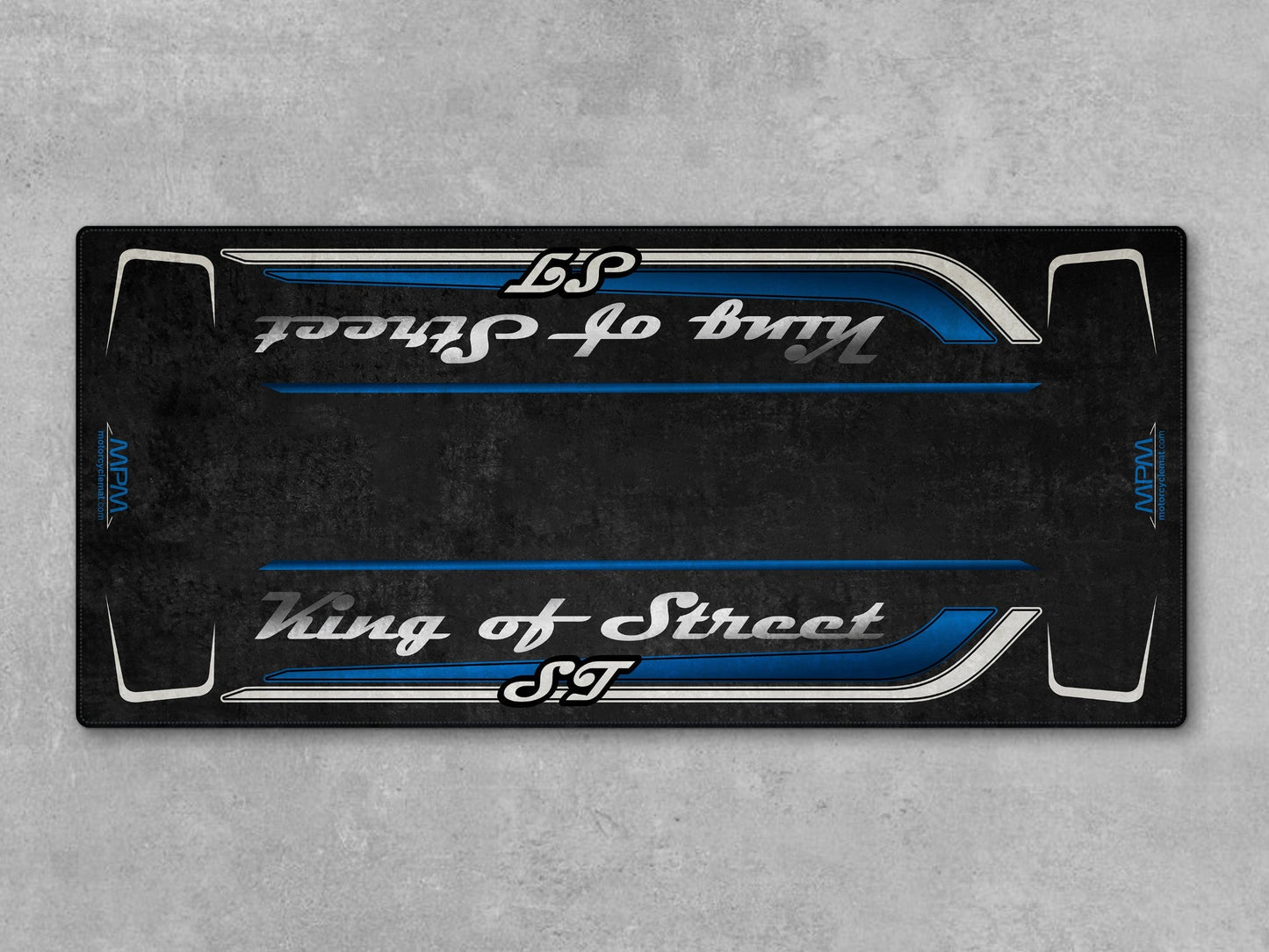 Motorcycle Mat for Cruiser Motorcycle "King of Street ST" - MM7348 - Howling Moto