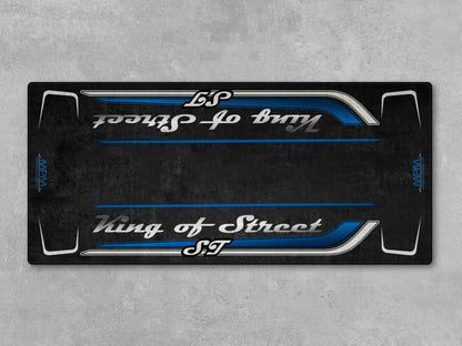 Motorcycle Mat for Cruiser Motorcycle "King of Street ST" - MM7348 - Howling Moto