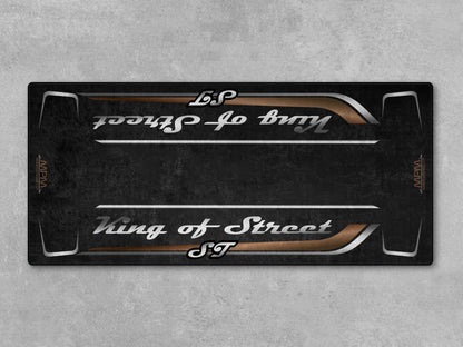 Motorcycle Mat for Cruiser Motorcycle "King of Street ST" - MM7348 - Howling Moto