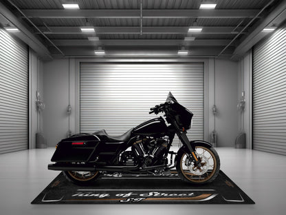 Motorcycle Mat for Cruiser Motorcycle "King of Street ST" - MM7348 - Howling Moto