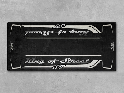 Motorcycle Mat for Cruiser Motorcycle "King of Street ST" - MM7348 - Howling Moto