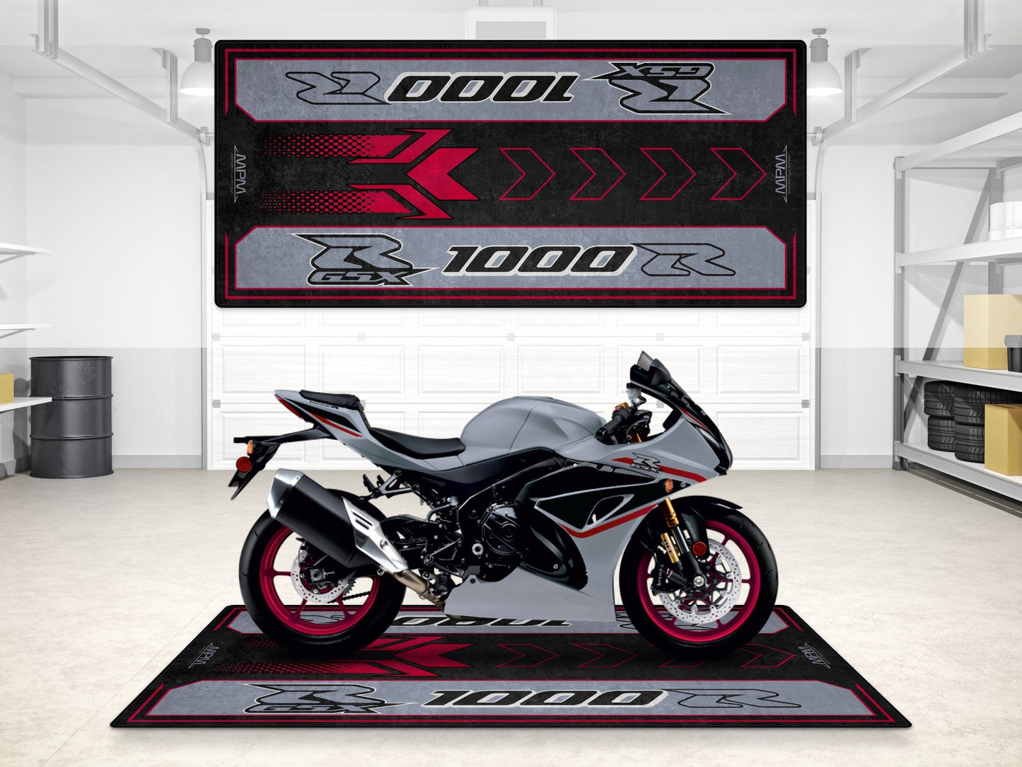 MPM Motorcycle Mat for Suzuki GSX-R1000R 2024 - MM7353 - Howling Moto