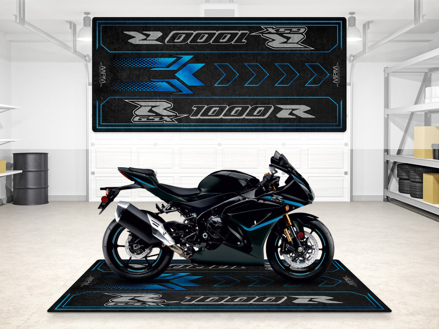 MPM Motorcycle Mat for Suzuki GSX-R1000R 2024 - MM7353 - Howling Moto
