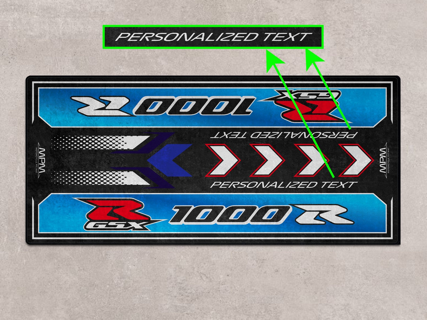MPM Motorcycle Mat for Suzuki GSX-R1000R 2024 - MM7353 - Howling Moto