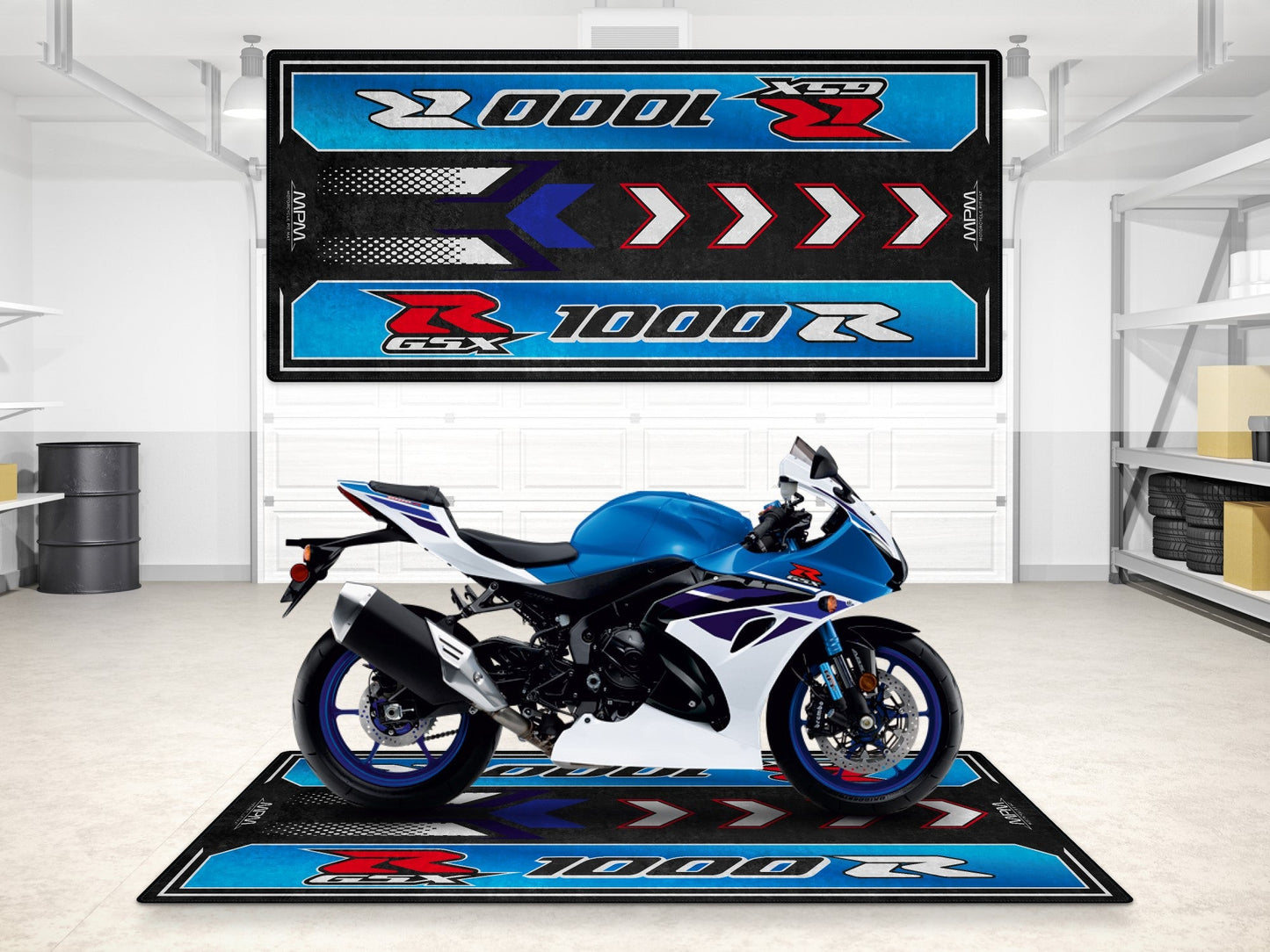 MPM Motorcycle Mat for Suzuki GSX-R1000R 2024 - MM7353 - Howling Moto