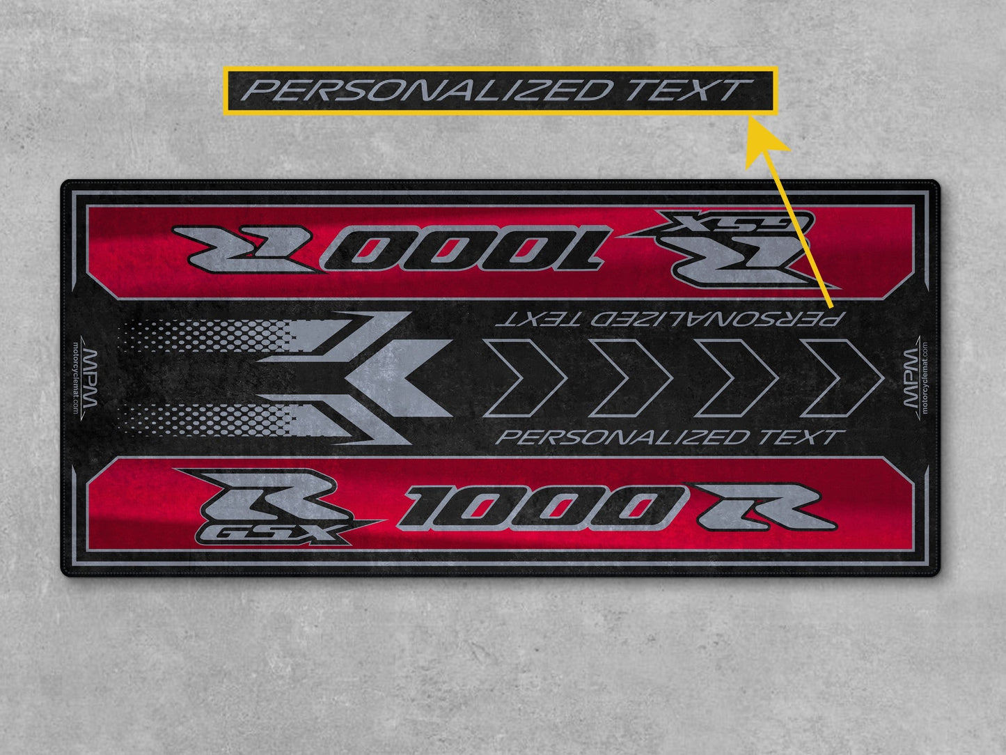 MPM Motorcycle Mat for Suzuki GSX-R1000R 2024 - MM7353 - Howling Moto