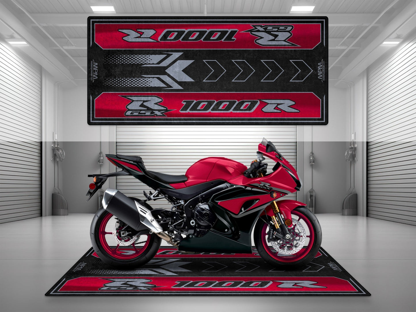 MPM Motorcycle Mat for Suzuki GSX-R1000R 2024 - MM7353 - Howling Moto