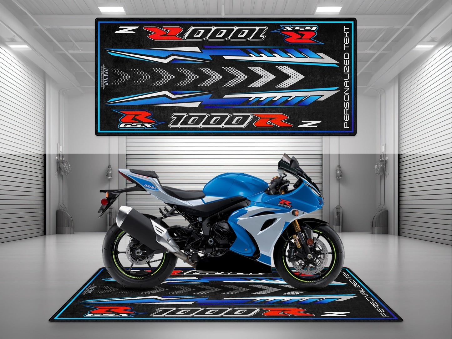 MPM Motorcycle Mat for Suzuki GSX-R1000RZ - MM7354 - Howling Moto