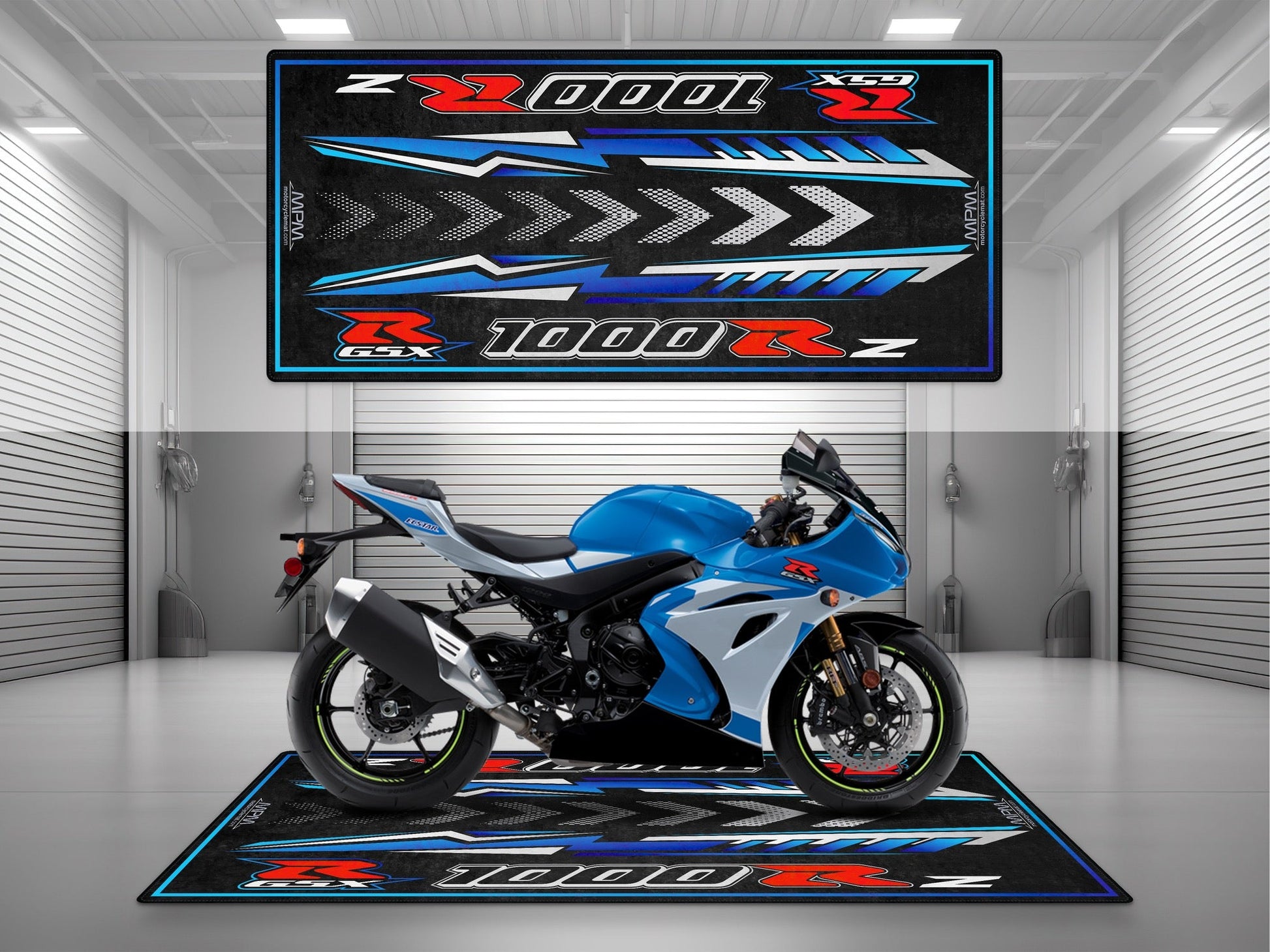 MPM Motorcycle Mat for Suzuki GSX-R1000RZ - MM7354 - Howling Moto