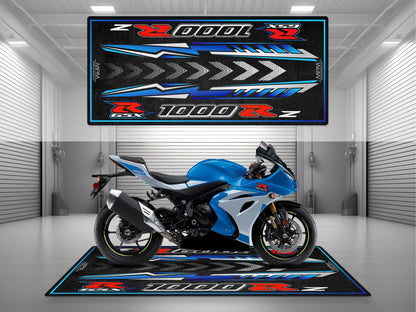 MPM Motorcycle Mat for Suzuki GSX-R1000RZ - MM7354 - Howling Moto