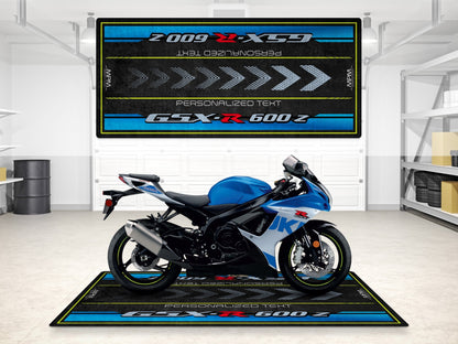 Designed Pit Mat for Suzuki GSX-R600Z Motorcycle - MM7359 - Howling Moto