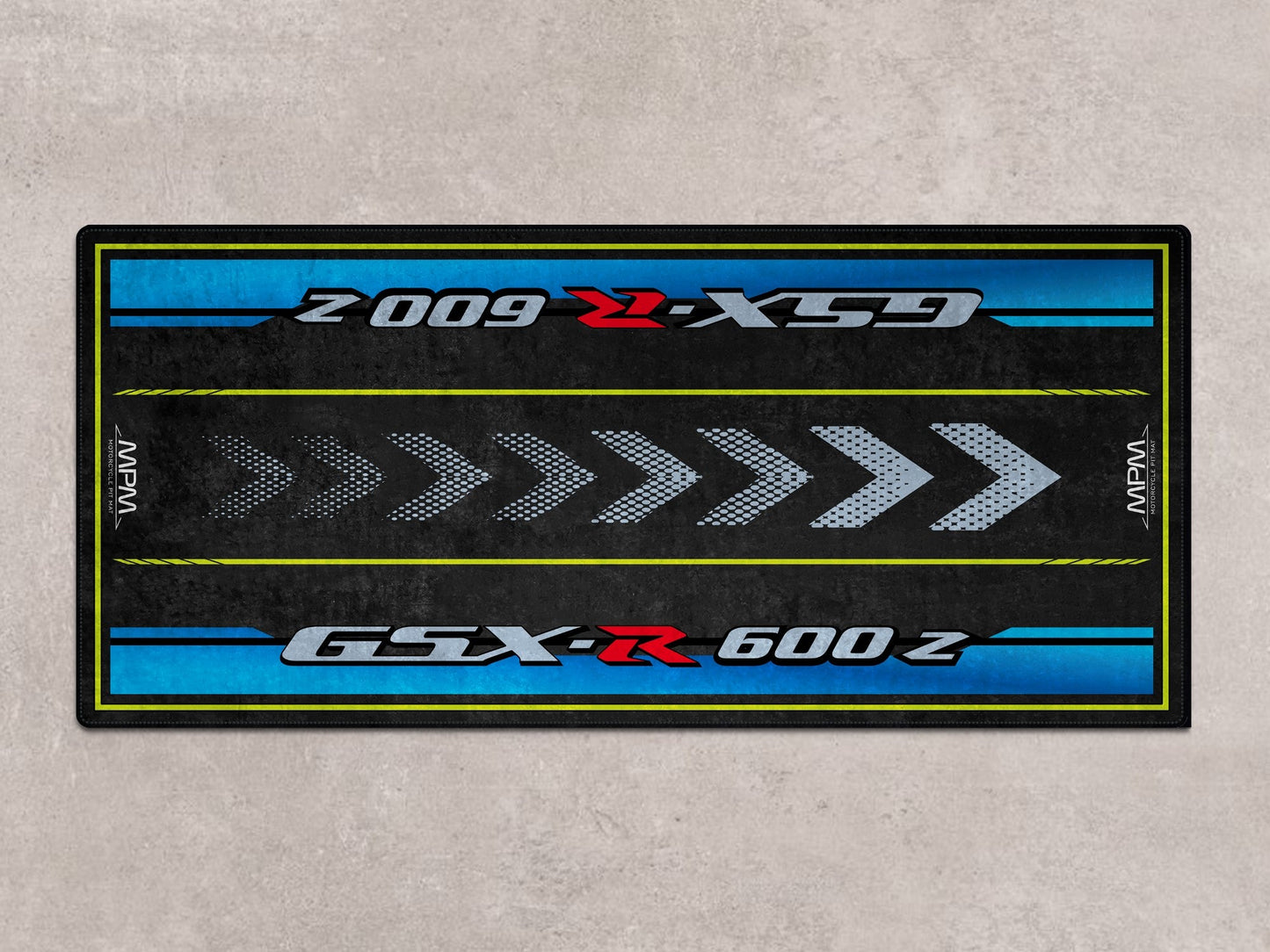 Designed Pit Mat for Suzuki GSX-R600Z Motorcycle - MM7359 - Howling Moto