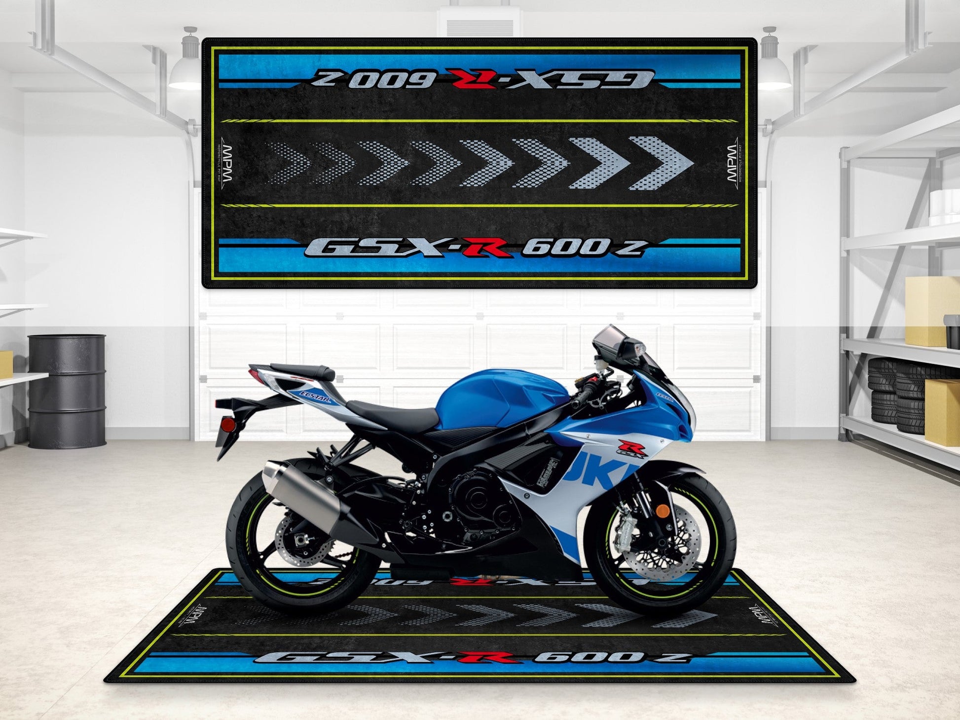 MPM Motorcycle Mat for Suzuki GSX-R600Z - MM7359 - Howling Moto