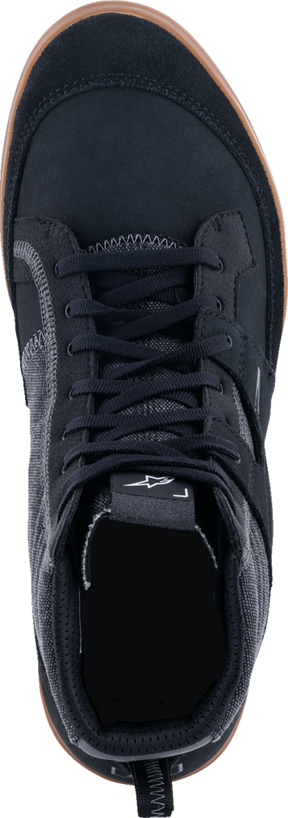 Alpinestars Ageless Shoes in black, gray, and brown, US size 11.5, featuring a sleek design and durable construction.