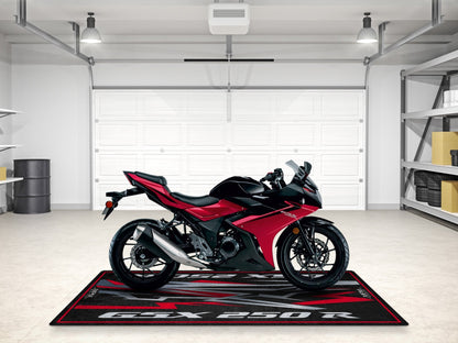 Designed Pit Mat for Suzuki GSX-250R Motorcycle - MM7360 - Howling Moto