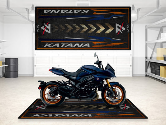 MPM Motorcycle Mat for Suzuki Katana - MM7361 - Howling Moto