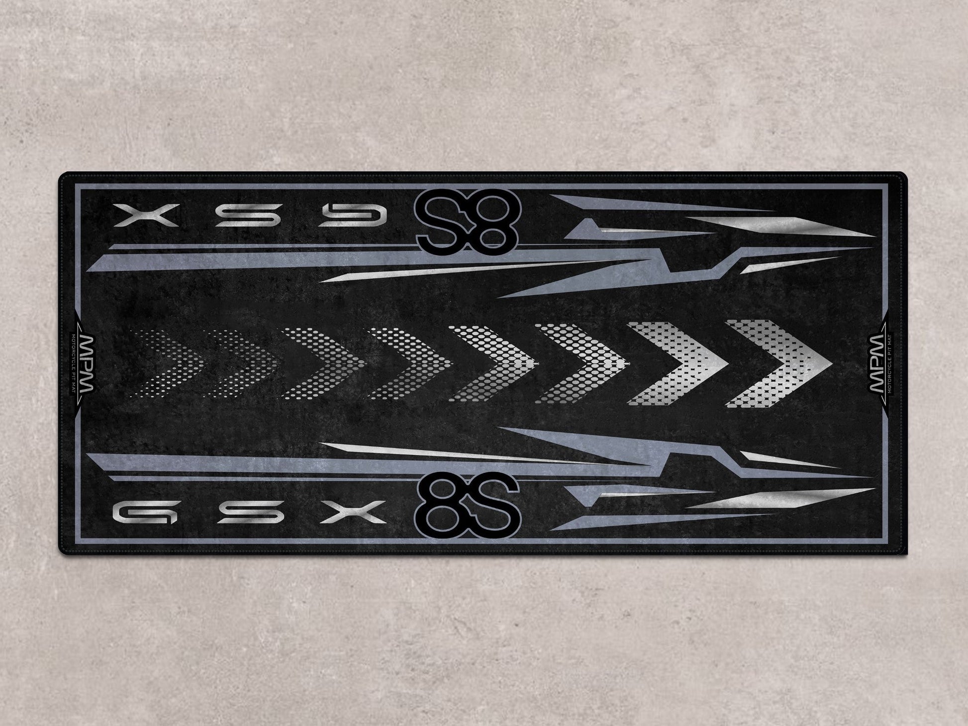Designed Pit Mat for Suzuki GSX-8S Motorcycle - MM7362 - Howling Moto
