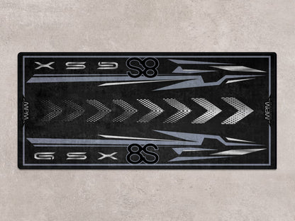Designed Pit Mat for Suzuki GSX-8S Motorcycle - MM7362 - Howling Moto