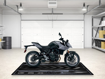 Designed Pit Mat for Suzuki GSX-8S Motorcycle - MM7362 - Howling Moto
