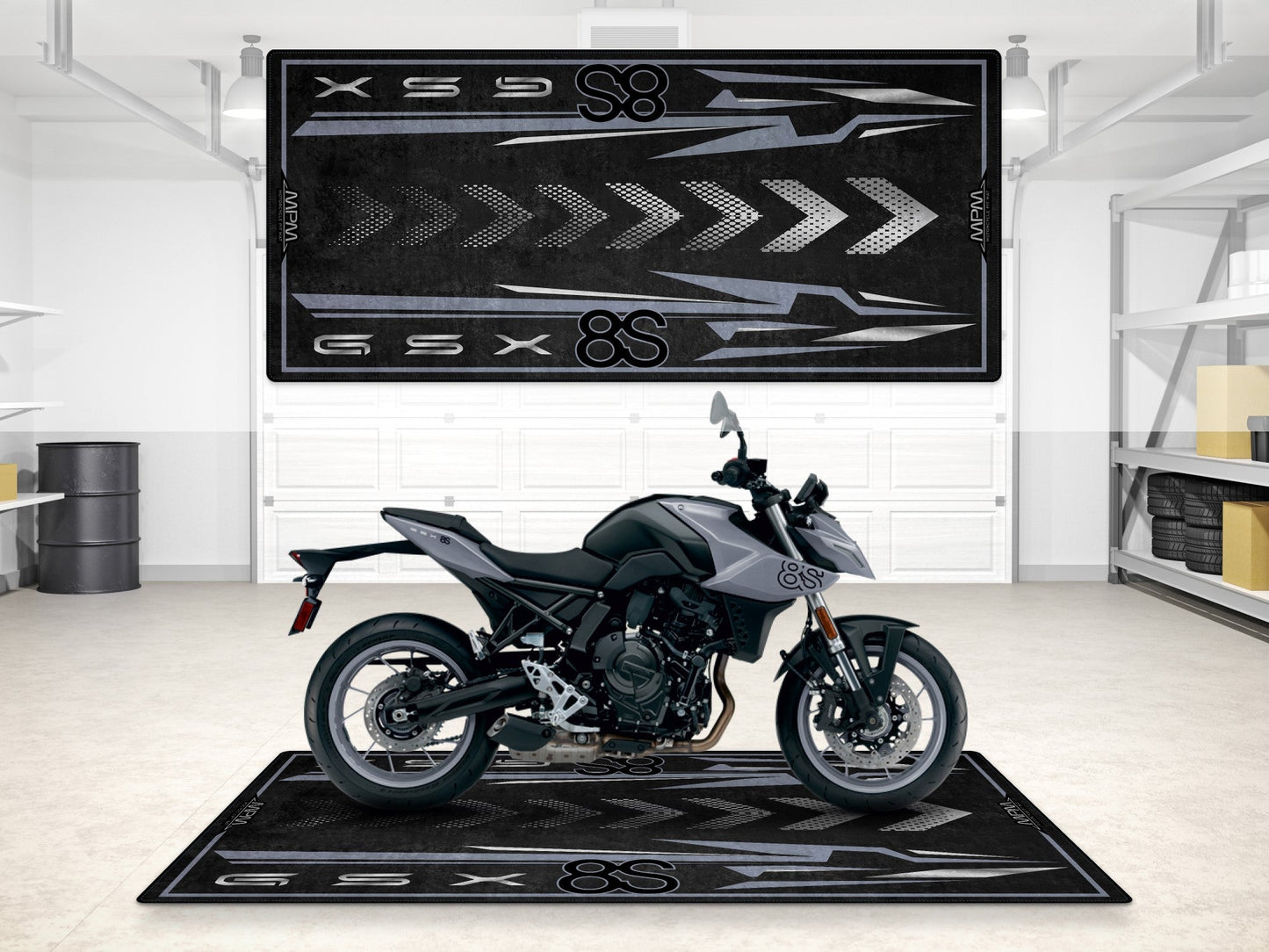 MPM Motorcycle Mat for Suzuki GSX-8S - MM7362 - Howling Moto