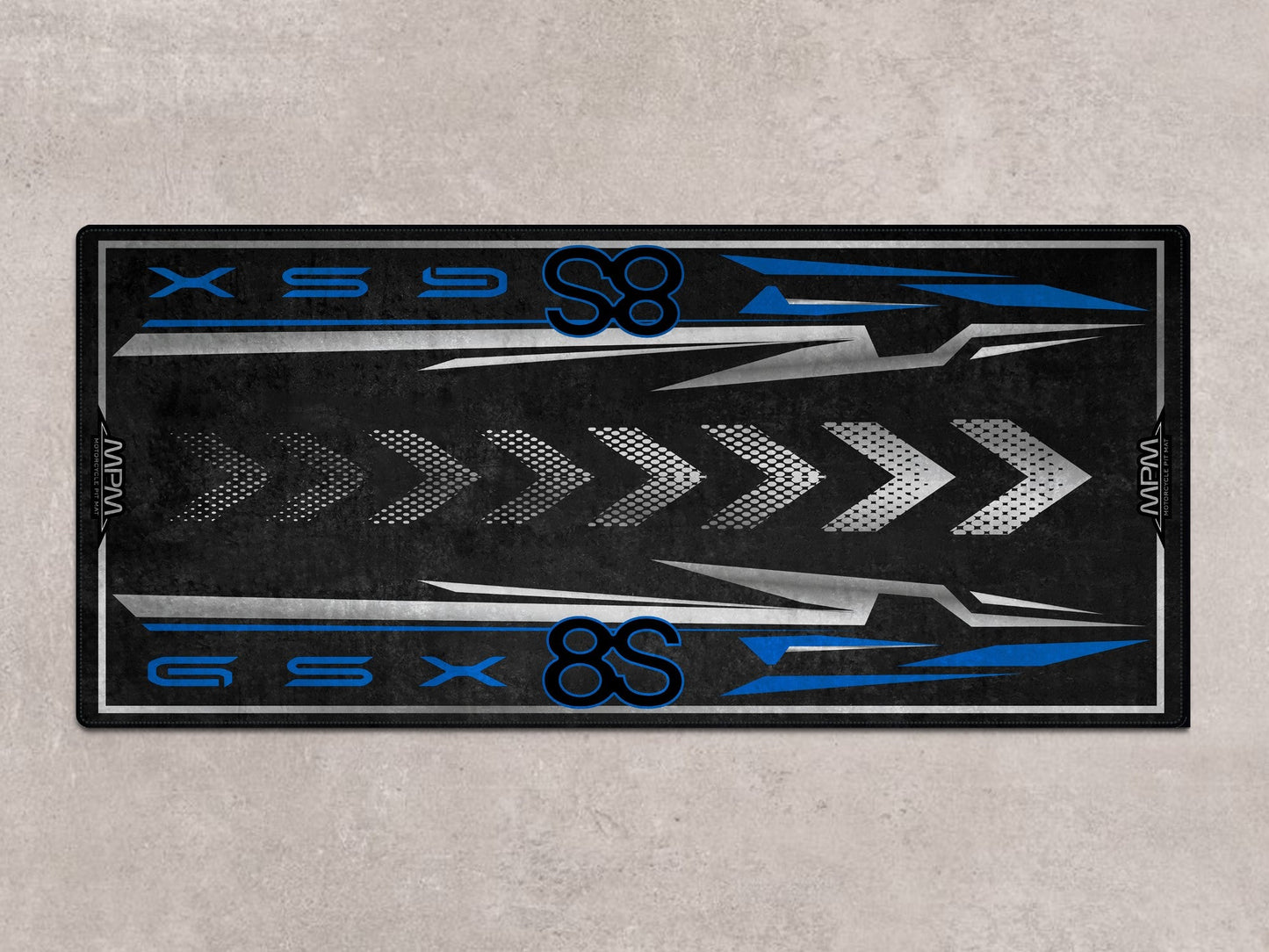 Designed Pit Mat for Suzuki GSX-8S Motorcycle - MM7362 - Howling Moto