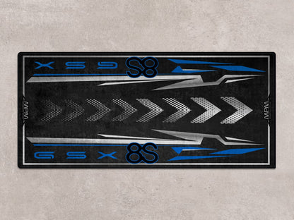 Designed Pit Mat for Suzuki GSX-8S Motorcycle - MM7362 - Howling Moto