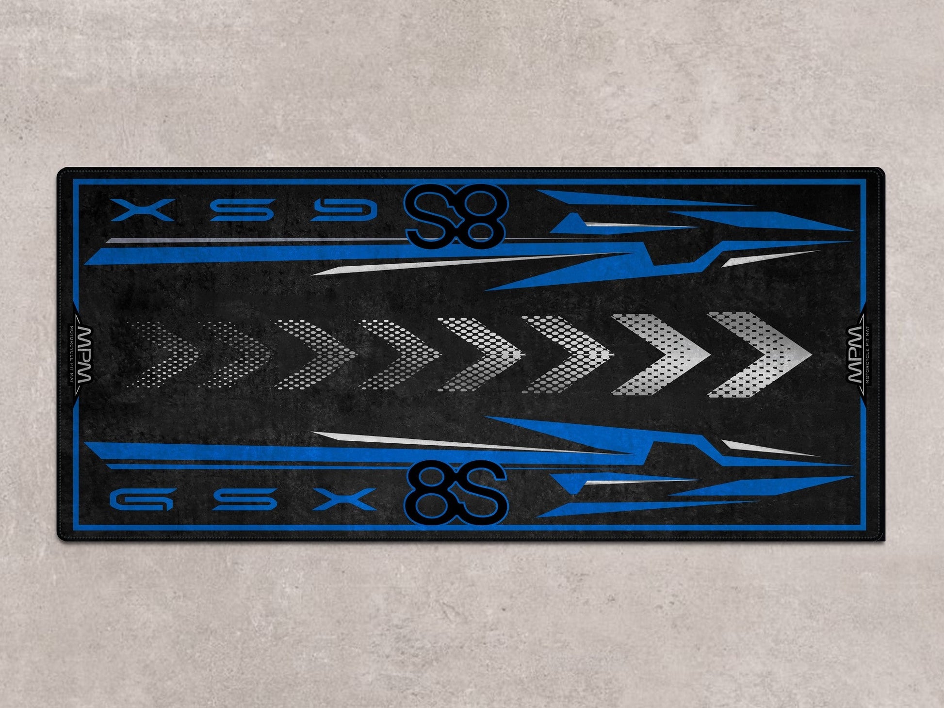 Designed Pit Mat for Suzuki GSX-8S Motorcycle - MM7362 - Howling Moto