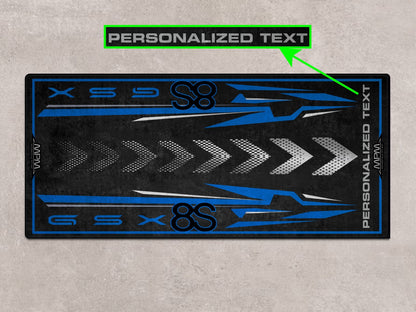 Designed Pit Mat for Suzuki GSX-8S Motorcycle - MM7362 - Howling Moto