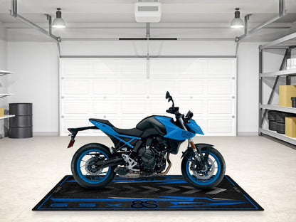 Designed Pit Mat for Suzuki GSX-8S Motorcycle - MM7362 - Howling Moto