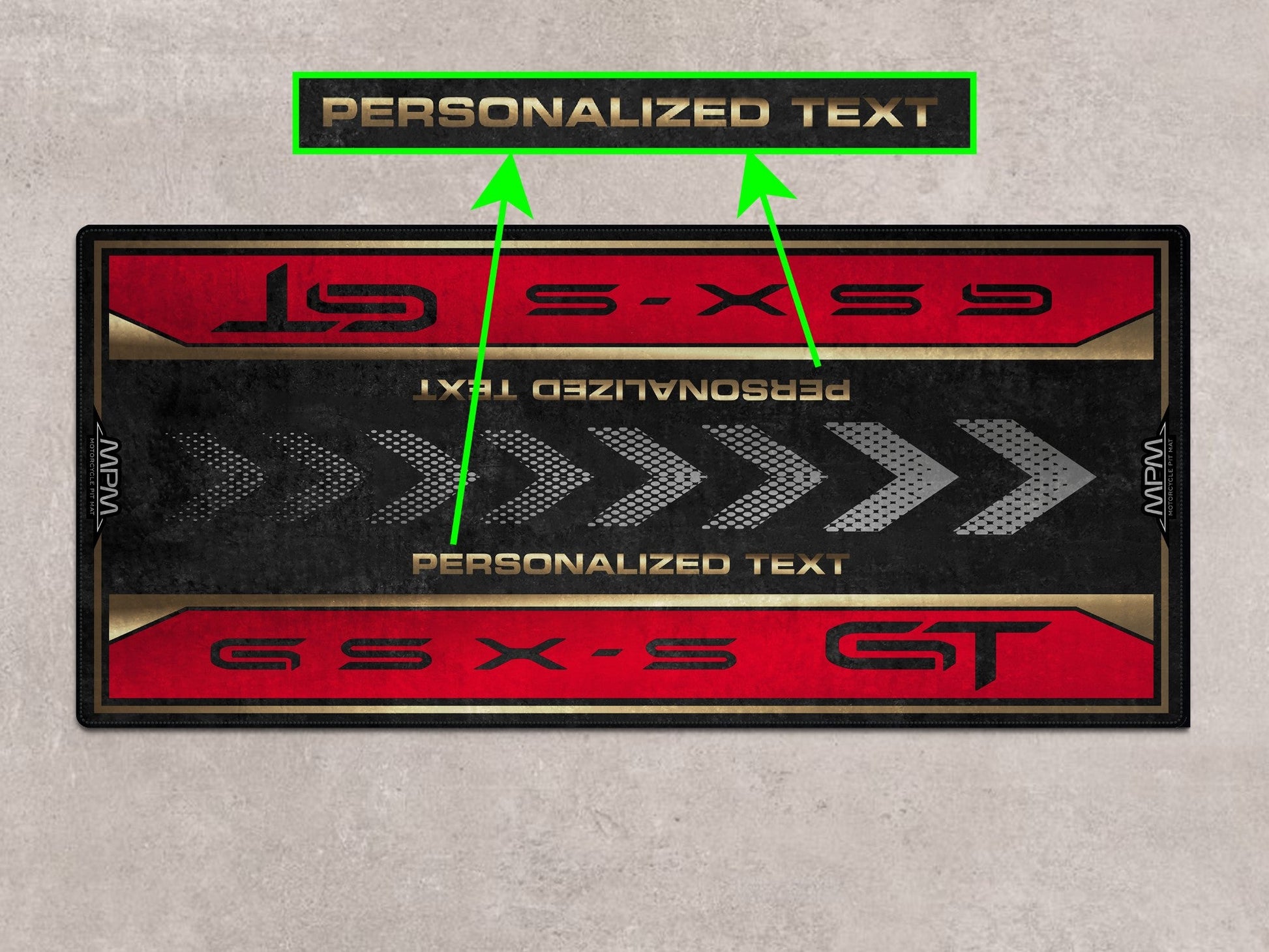 Designed Pit Mat for Suzuki GSX-S1000GT Motorcycle - MM7363 - Howling Moto