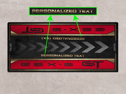 Designed Pit Mat for Suzuki GSX-S1000GT Motorcycle - MM7363 - Howling Moto