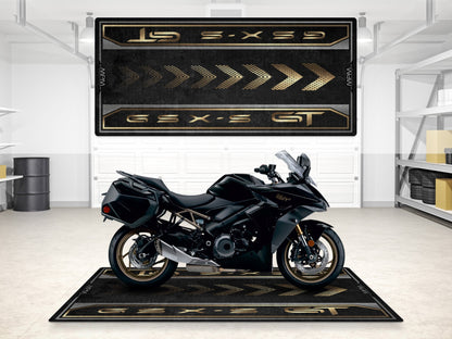 Designed Pit Mat for Suzuki GSX-S1000GT Motorcycle - MM7363 - Howling Moto