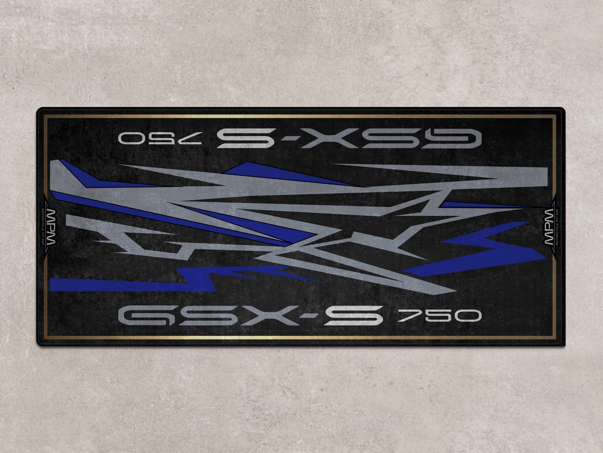 Designed Pit Mat for Suzuki GSX-S750Z Motorcycle - MM7365 - Howling Moto