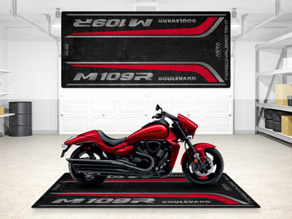 MPM Motorcycle Mat for Suzuki Boulevard M109R - MM7366 - Howling Moto