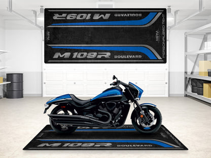 MPM Motorcycle Mat for Suzuki Boulevard M109R - MM7366 - Howling Moto