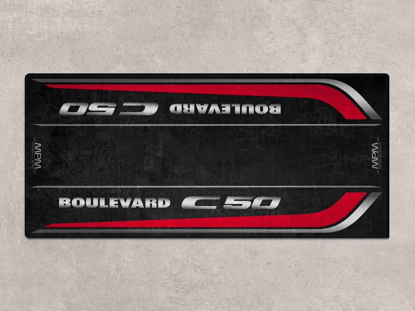 Designed Pit Mat for Suzuki Boulevard C50 Motorcycle - MM7367 - Howling Moto