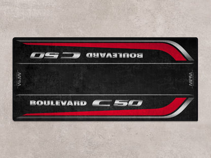 Designed Pit Mat for Suzuki Boulevard C50 Motorcycle - MM7367 - Howling Moto