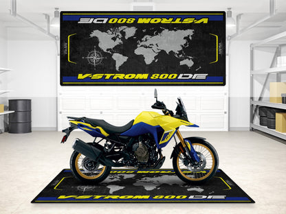 MPM Motorcycle Mat for Suzuki V-STROM 800DE - MM7373 - Howling Moto