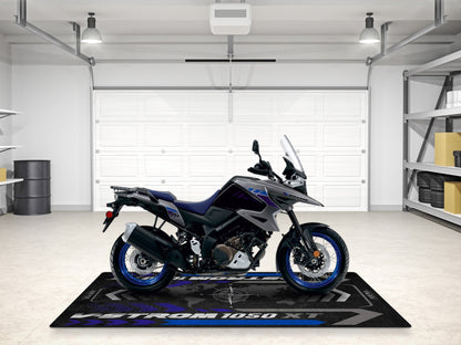 Designed Pit Mat for Suzuki V-STROM 1050XT Motorcycle - MM7377 - Howling Moto