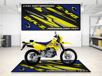 Designed Pit Mat for Suzuki DR-Z Motorcycle - MM7382 - Howling Moto