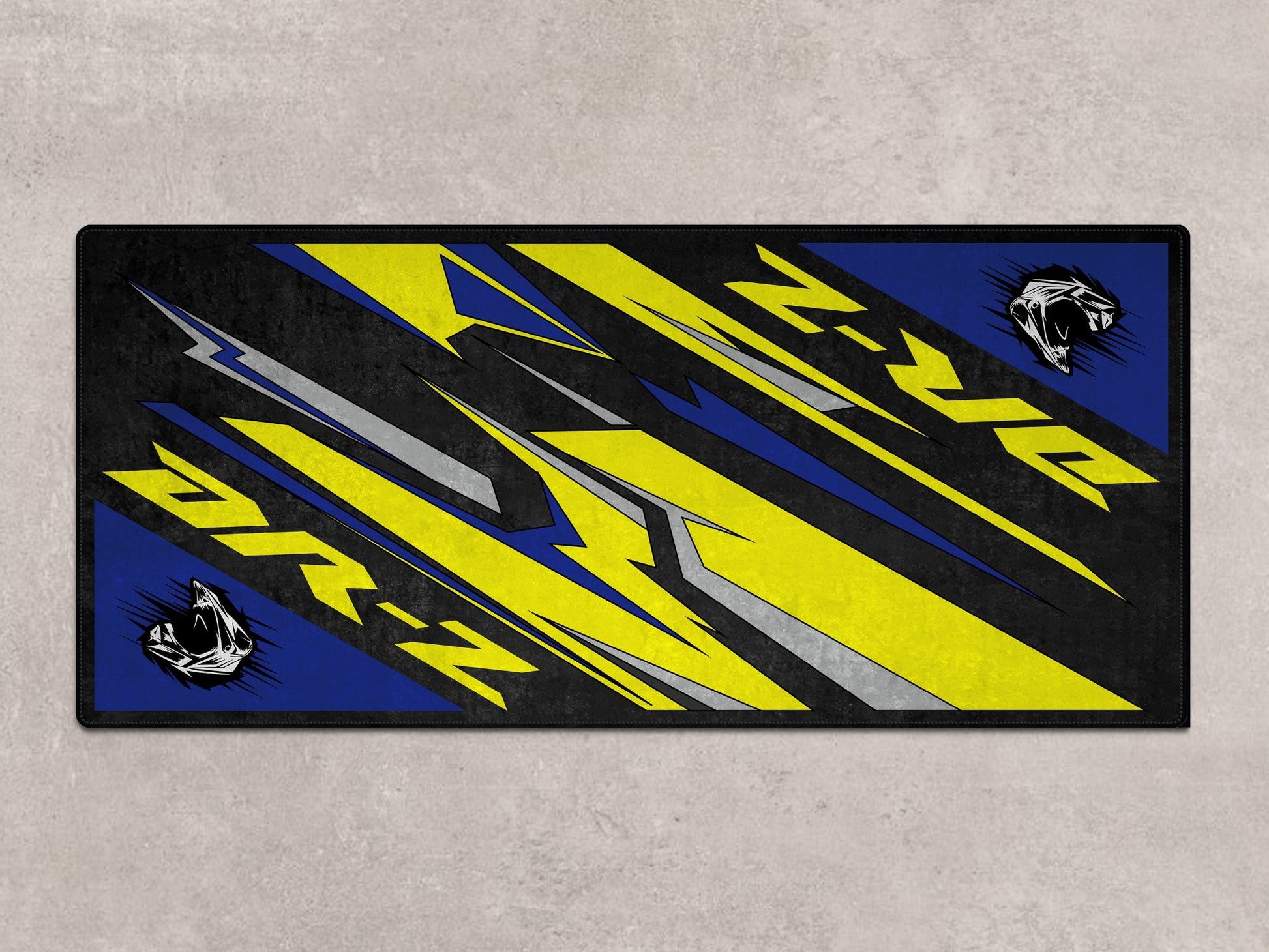 Designed Pit Mat for Suzuki DR-Z Motorcycle - MM7382 - Howling Moto