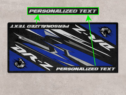 Designed Pit Mat for Suzuki DR-Z Motorcycle - MM7382 - Howling Moto