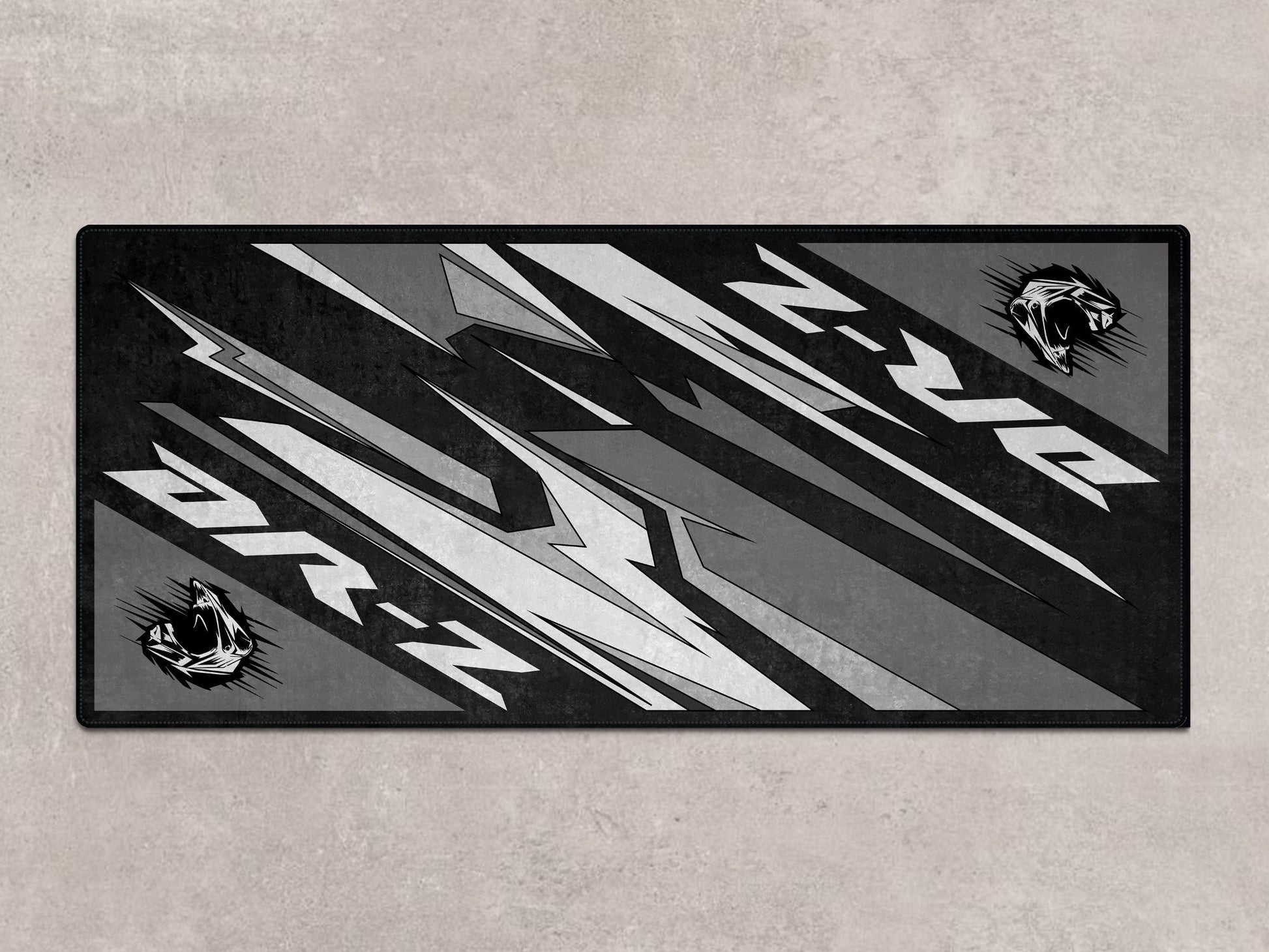Designed Pit Mat for Suzuki DR-Z Motorcycle - MM7382 - Howling Moto